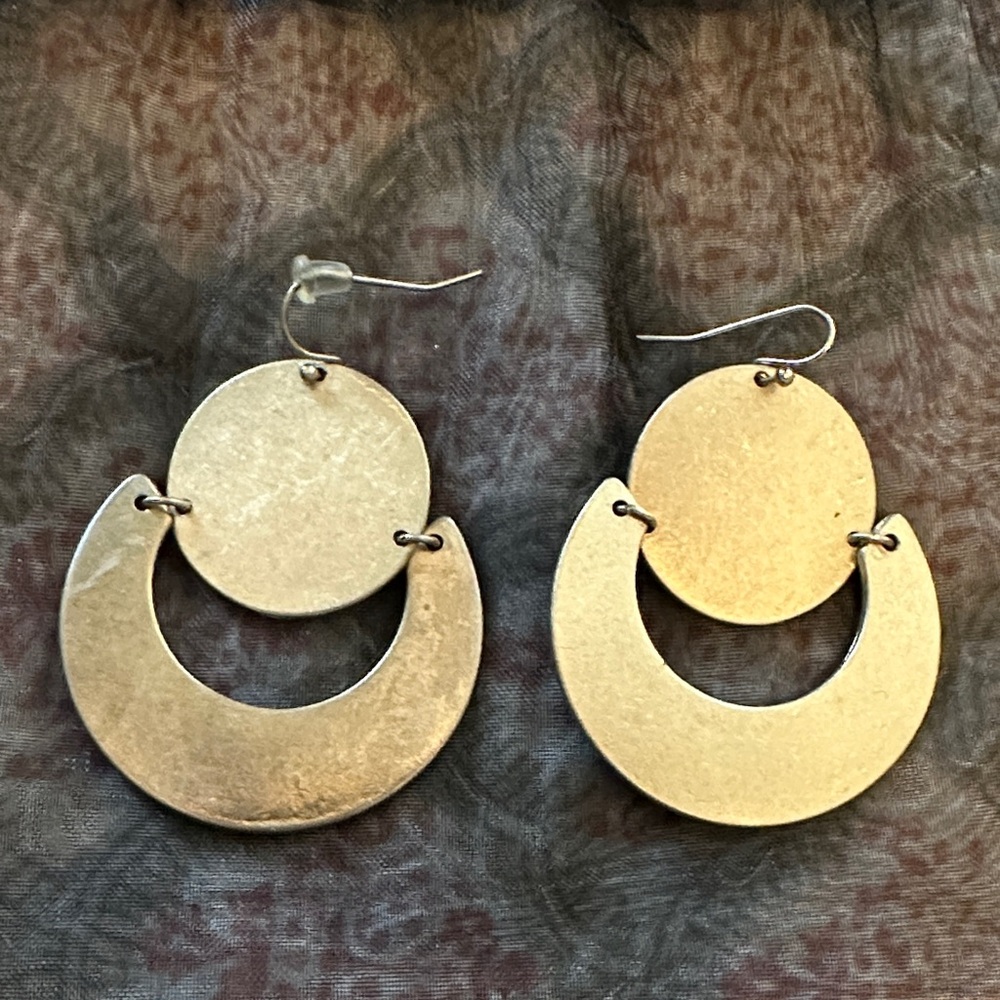 Nordstrom Gold Statement Earrings